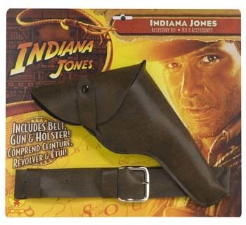 Indi Jones Gun W/Belt/Holster