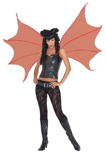 Demonette Wings Red