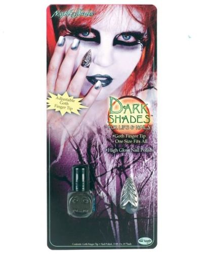 Costume Fingernail Kit- Gothic Case Pack 3