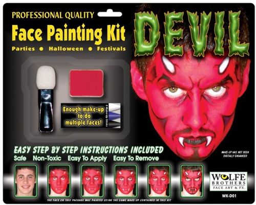 Devil Makeup Kit Wolfe Bros