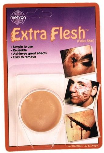 Costume Makeup: Extra Flesh Fake Skin Case Pack 3
