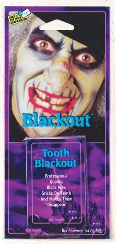Tooth Blackout Case Pack 4