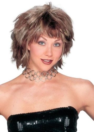 Choppy Layered Brown Wig