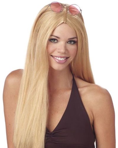 Wig 24 Inch Straight Blonde