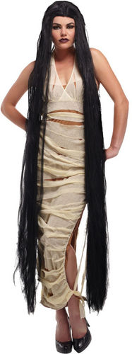 Wig Black 60 Inch Straight