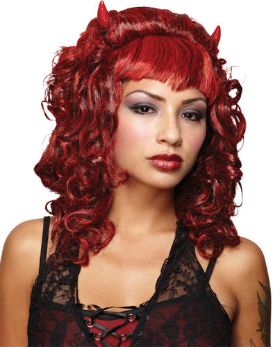 Wig Devilina Red