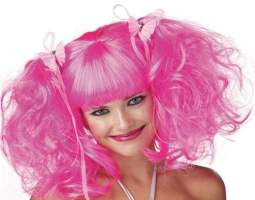 Wig Pink Rose Pixie