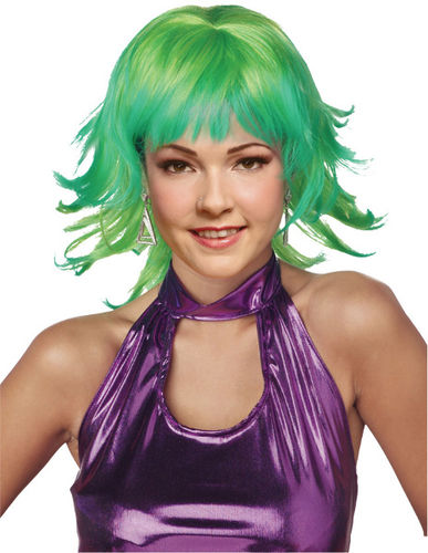 Wig Trippy Shag Lemon Lime