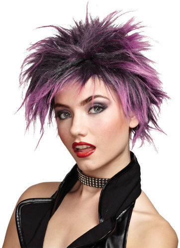 Wig Pink Punker Chick