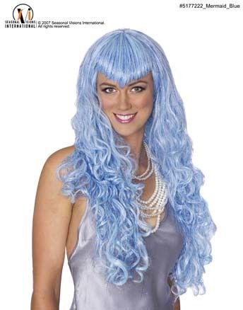 Mermaid Wig Blue