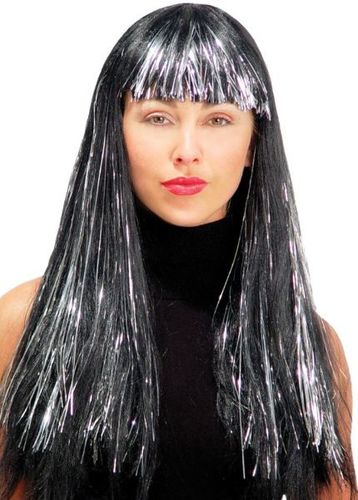 Wig 24 Inch Shimmering Black