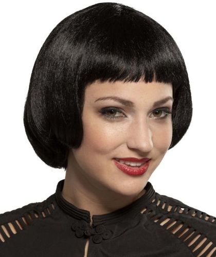 Wig Flapper Sassy Black