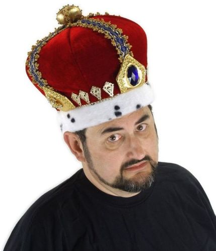 Royal King Crown Costume Headwear