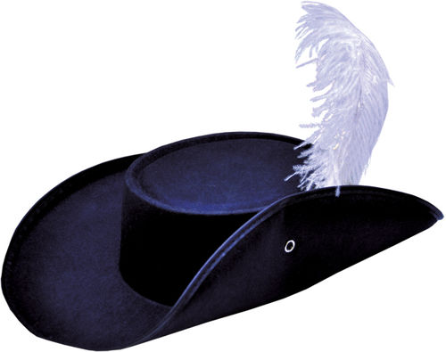 Cavalier Hat Economy w/Feather