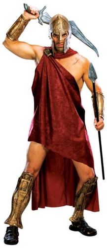 Costume Headwear: Spartan Helmet Deluxe