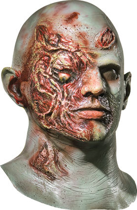 Plaid Boy Latex Mask