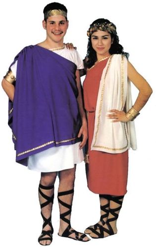 Womens' Toga Costume- Size 8-12