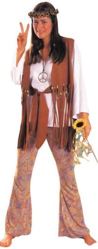 Hippie Love Child Women's Costume- Size 12
