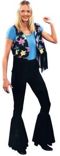 Women's Costume Pants: 1970's Bell Bottoms- One Size