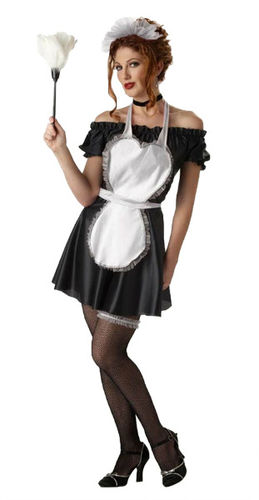 Parlor Maid Women's Costume- Extra Large