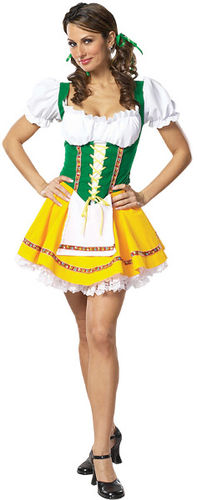 Women's Costume: Beer Garden Girl- Small