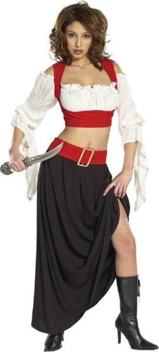 Women's Costume: Renaissance Pirate- Medium