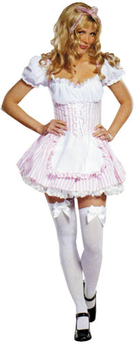 Women's Costume: Candy Striper- Large