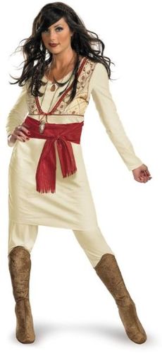 Women's Costume: Tamina Prince of Persia Deluxe- Small