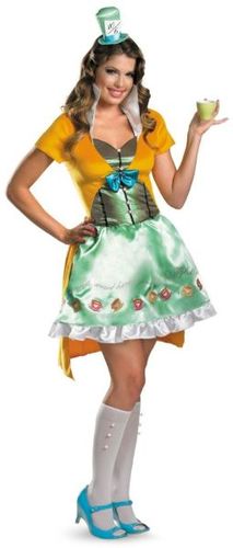 Women's Costume: Mad Hatter Sassy- Small