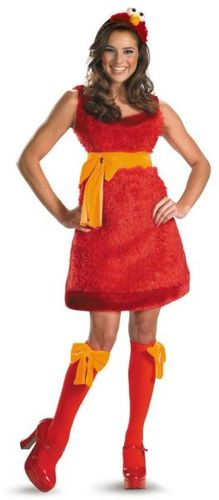Women's Costume: Elmo Sassy- Medium