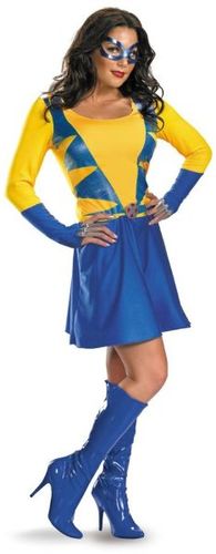 Women's Costume: Wolverine Classic- Small