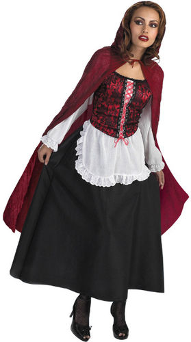 Women's Costume: Red Riding Hood- Large