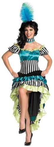 Women's Costume: Can-Can Cutie- Large