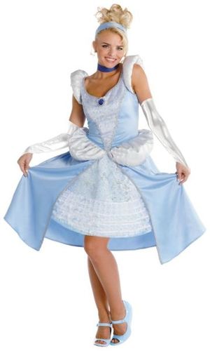 Women's Costume: Cinderella Sassy- Small