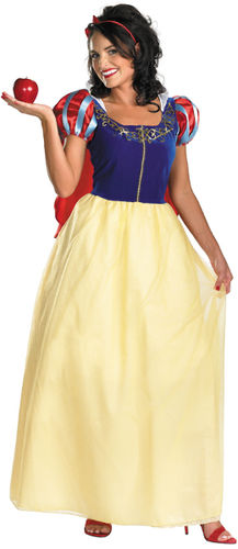Women's Costume: Snow White Deluxe- Medium