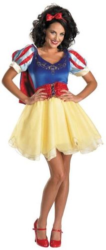 Women's Costume: Snow White Sassy- Small