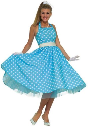 Women's Costume: Summer Daze 50's Dress- Standard