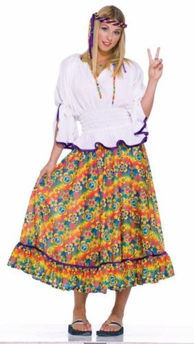 Women's Costume: Woodstock Girl- Standard