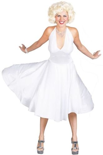 Women's Costume: Marilyn Monroe Deluxe- Small/Medium