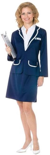 Women's Costume: Love Boat Cruise Director Julie- Small