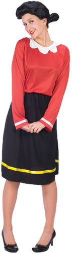 Women's Costume: Olive Oyl- Medium/Large