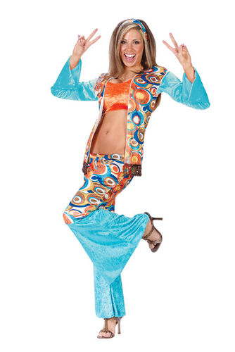Women's Costume: Hippie Chic- Small/Medium