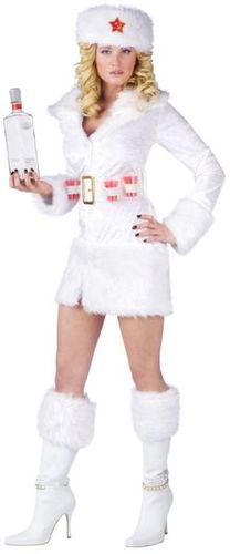 Women's Costume: White Russian- Small/Medium