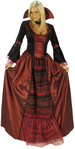 Women's Costume: Vampire Queen- Medium/Large