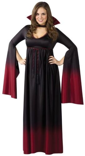 Women's Costume: Blood Vampiress- Plus Size