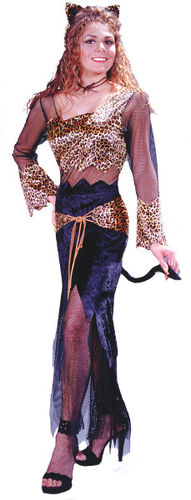 Women's Costume: Jungle Cat Jane- Medium/Large