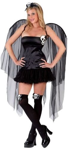 Women's Costume: Skull Fairy- Small/Medium