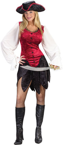 Women's Costume: Pirate Lady Sexy- Small/Medium