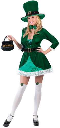 Luscious Leprechaun Women's Costume Small/Medium