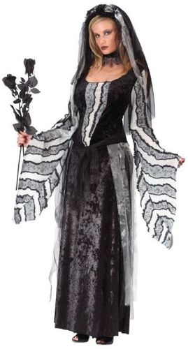 Women's Costume: Black Rose Spirit- Small/Medium